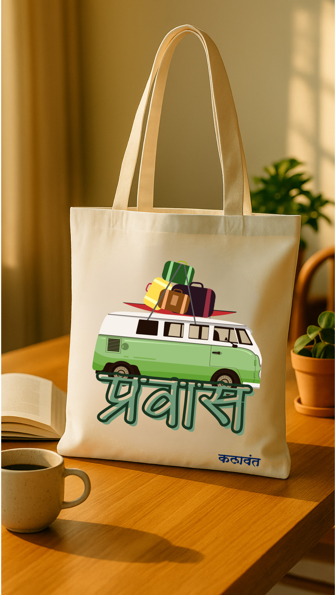 Tote Bag प्रवास / Travel with Style