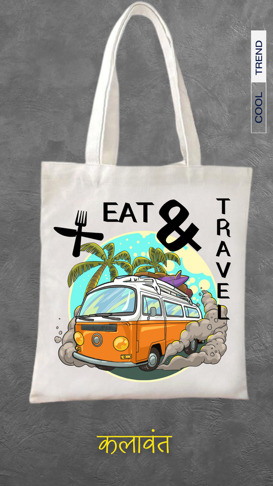 Tote Bag –  Eat & Travel with Style