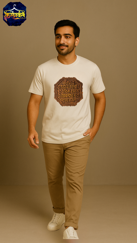 Unisex Tee- Raj mudra / राजमुद्रा